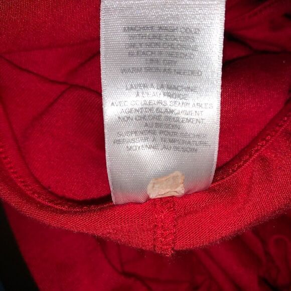 Red Fit and Flare Cutout Back Dress - Picture 8 of 8